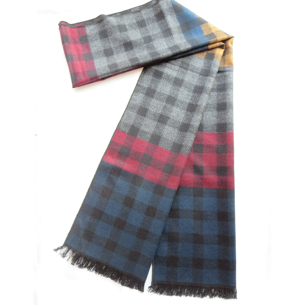 Men Accessories For Travel - FEIMANYUAN Saf Dut İpek Eşarp Kış