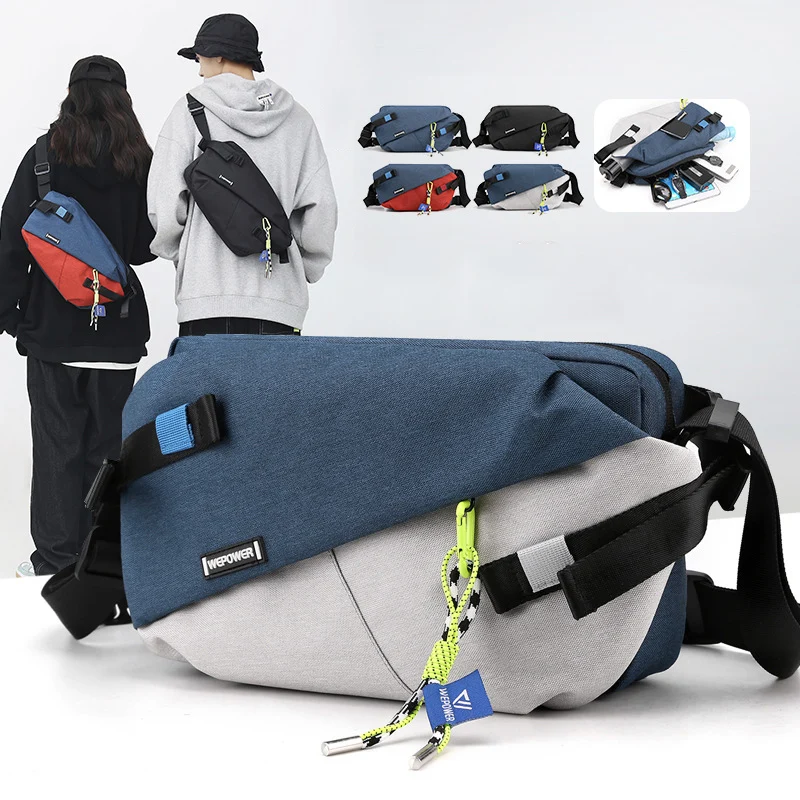 Men Accessories For Travel - Yüksek Kaliteli Naylon Panelli Bel Paketleri