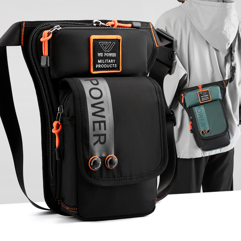 Men Accessories For Travel - Erkekler bacak damla çanta Fanny bel