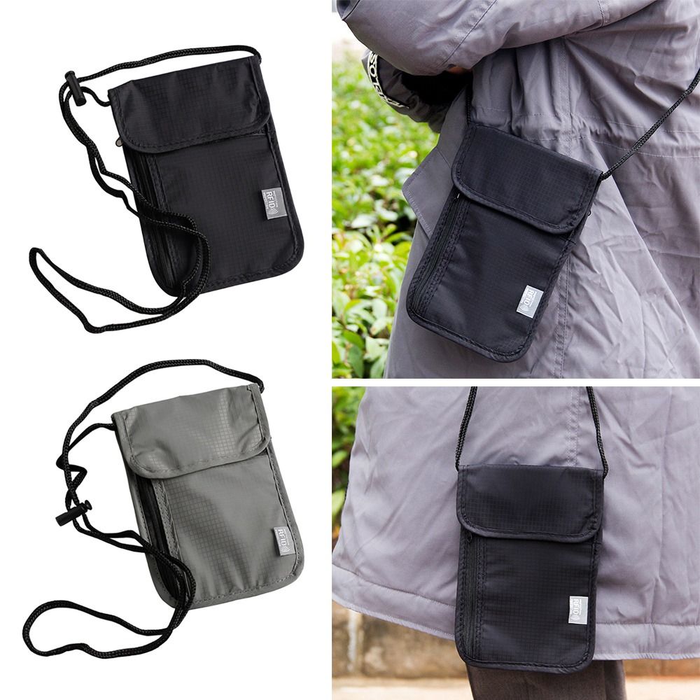 Men Accessories Box - 1 adet Su Geçirmez RFID Naylon