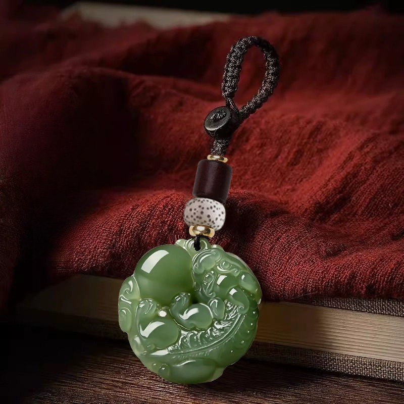 Men Accessories Ethnic - Çin-Şık Tarzı Pixiu Anahtarlık Çanta Cep
