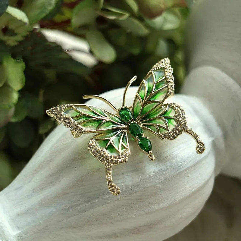 Men'S Accessories Trends 2025 - 1 adet romantik kelebek broş erkekler