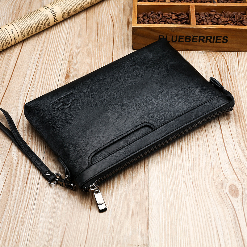 Men Accessories Box - Marka Tasarım Erkek Zarf Debriyaj Çanta