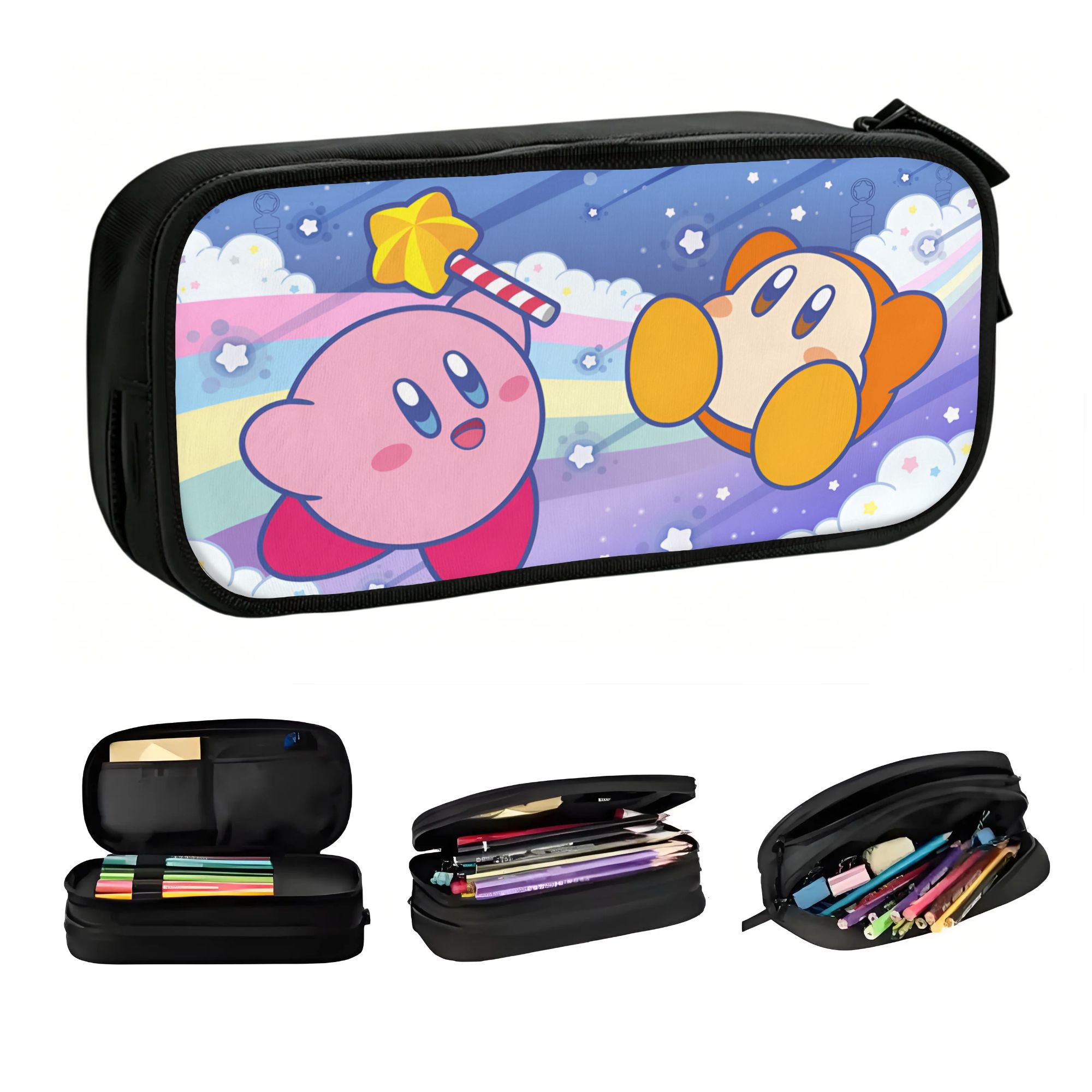 Men Accessories Box - Özel K-Kirbys Kawaii Kalem Kutuları Erkek