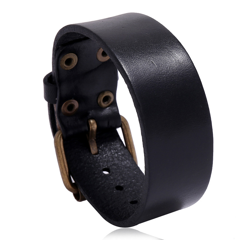Men Accessories Pk - Minimalist Vintage Erkek Hakiki Deri Uzun
