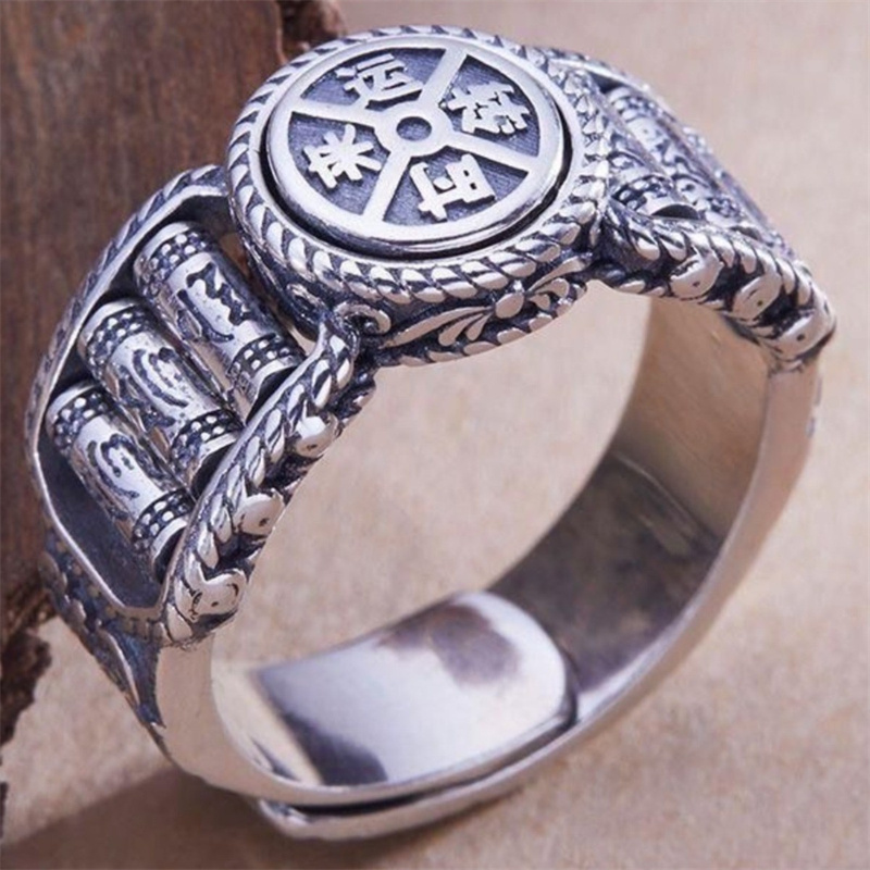 Men Accessories Ethnic - Etnik Tarzı Altı Karakter Büyük Ming