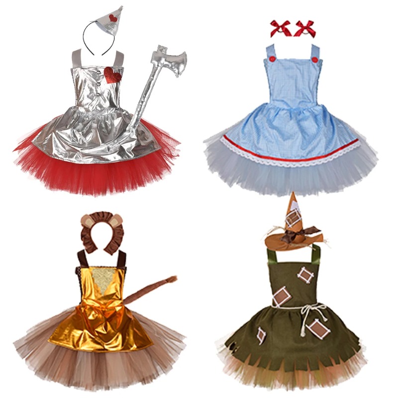 Men Accessories All - Cadılar bayramı Cosplay Sihirbazı Korkuluk Teneke