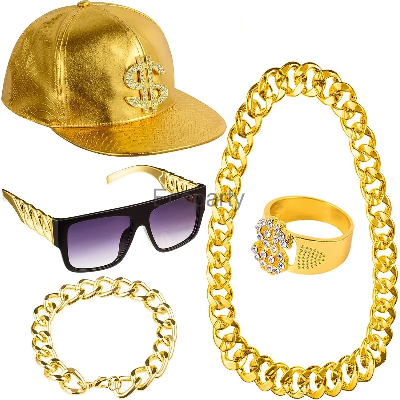 80s 90s Hip Hop Kostüm Aksesua - Men'S Accessories In The 90S incelemesi ve fiyatı