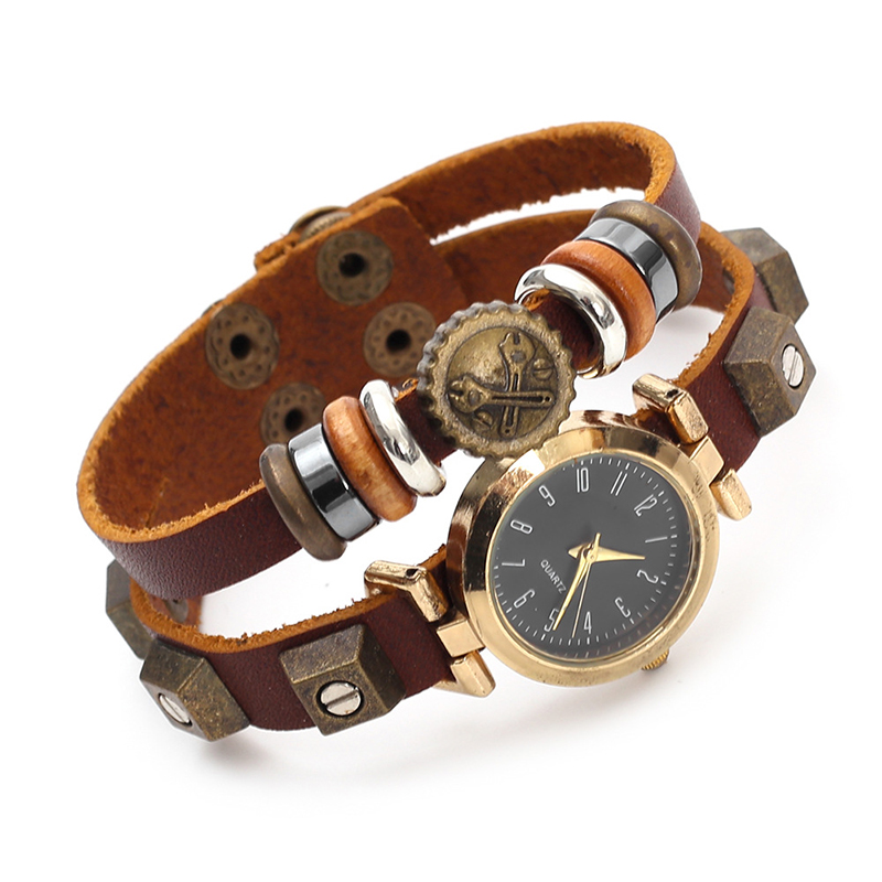 Punk tarzı Quartz saat el yapı - Men Accessories Pk incelemesi ve fiyatı
