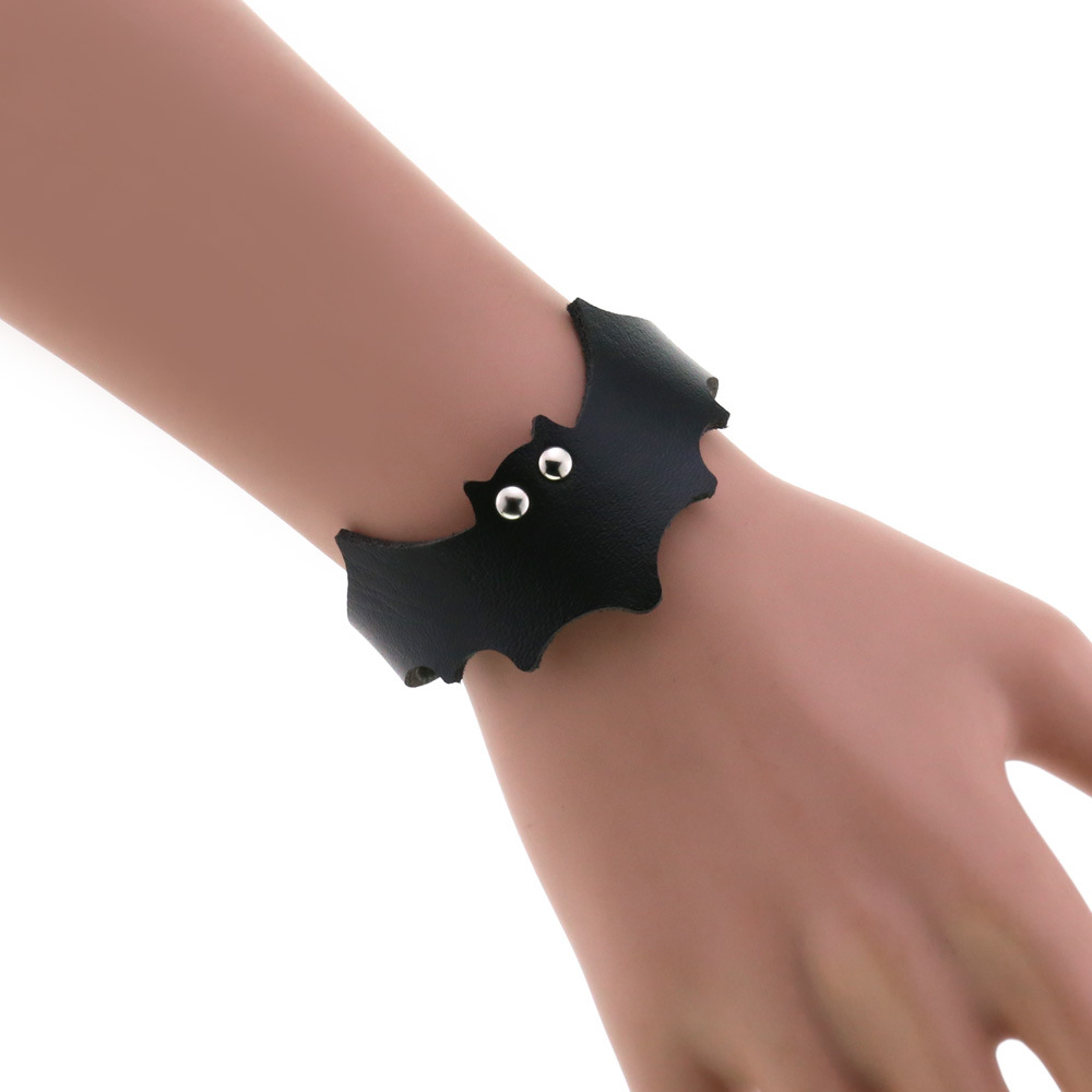 Punk Siyah Yarasa PU Deri Bile - Men'S Accessories Trends 2025 incelemesi ve fiyatı