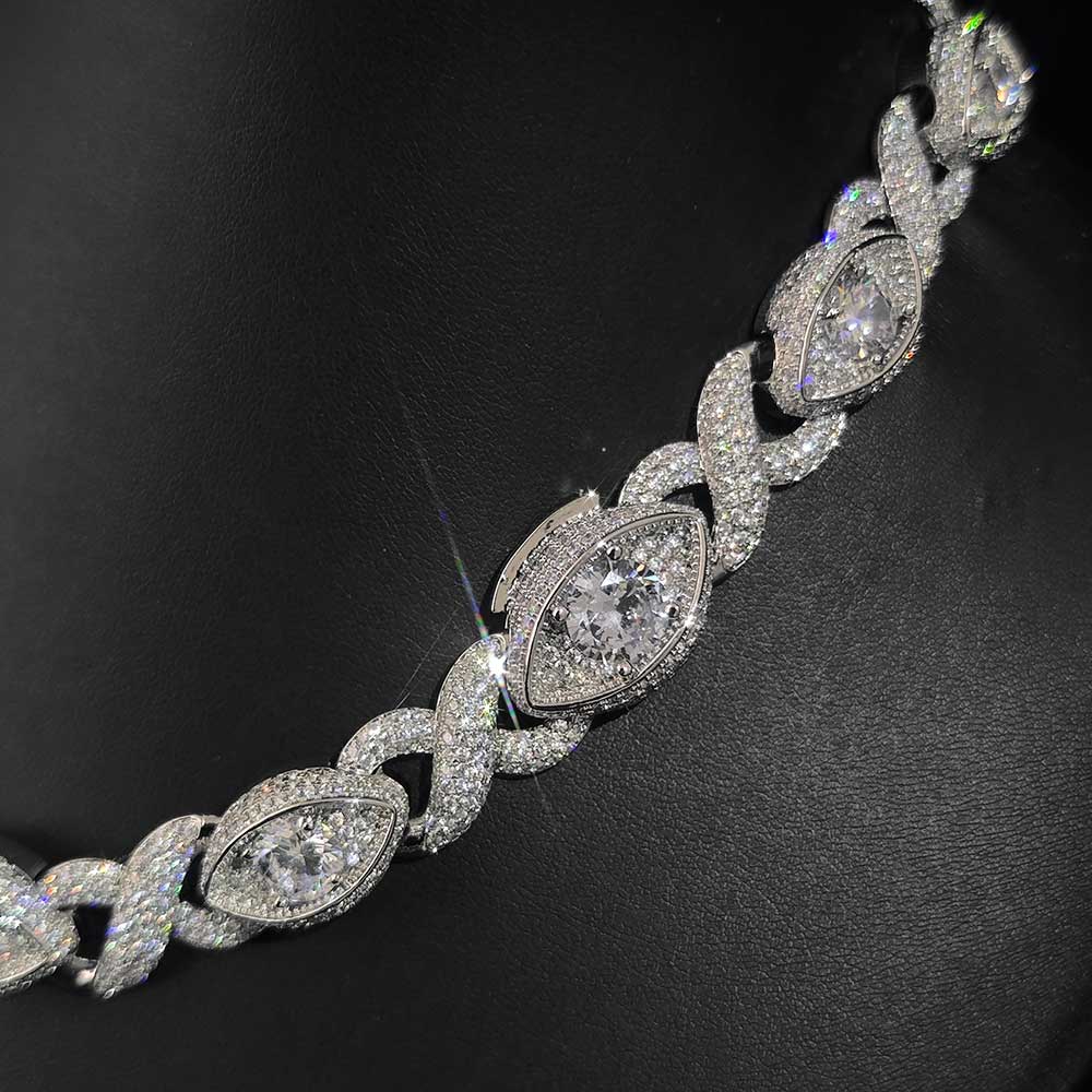 15MM Buzlu Nazar Boncuklu Sons - Men Accessories Evil Eye incelemesi ve fiyatı