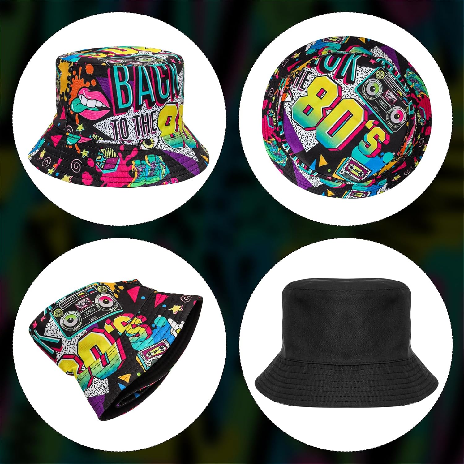 Moda 80'ler 90'lar Kova Şapkas - Men'S Accessories In The 90S incelemesi ve fiyatı