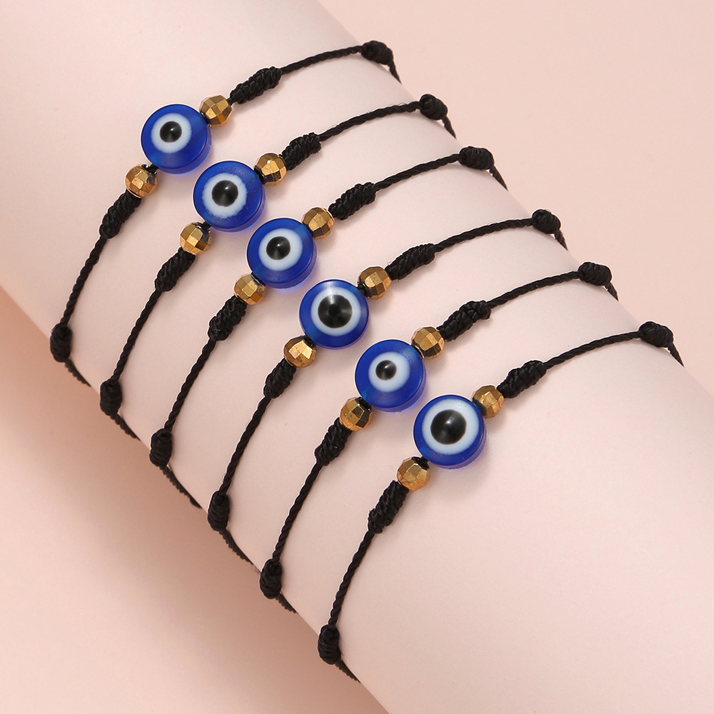 6 adet mavi nazar bilezik seti - Men Accessories Evil Eye incelemesi ve fiyatı