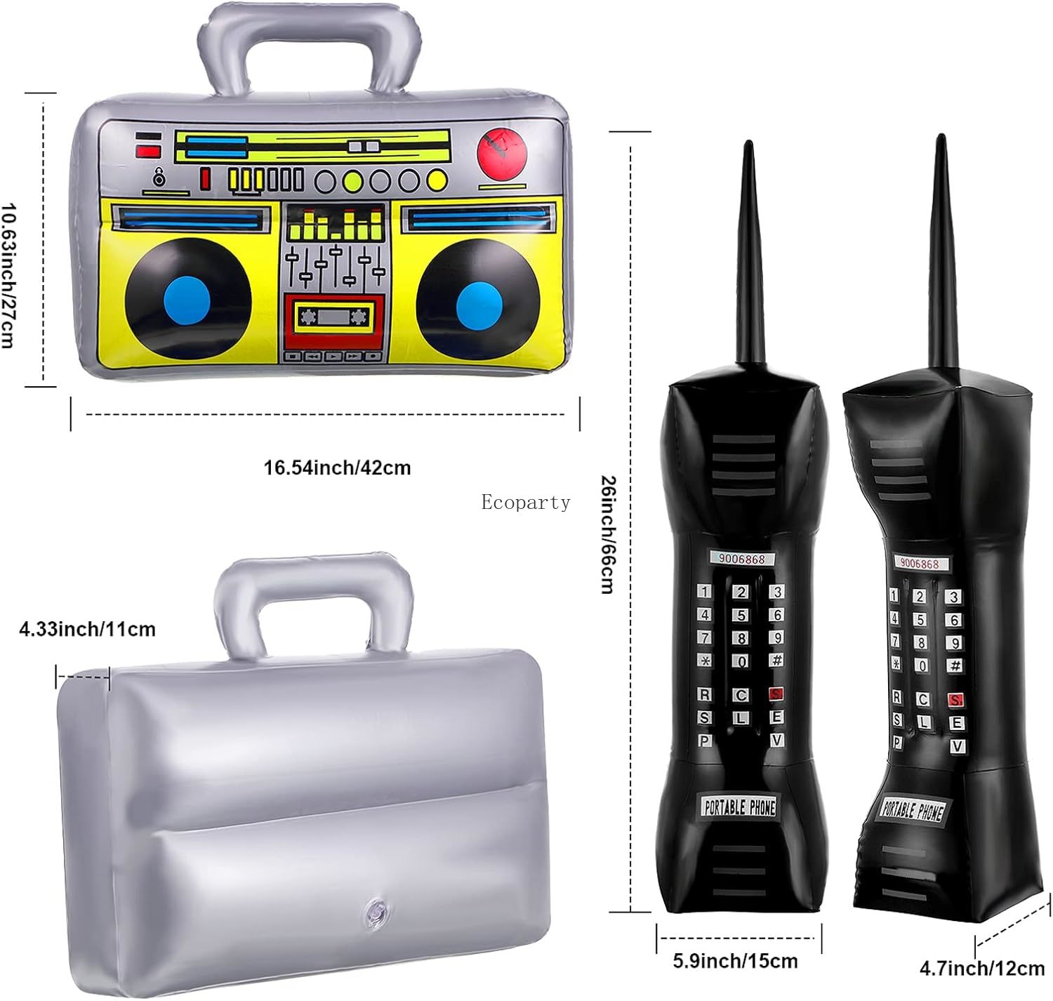 Cadılar bayramı 6 Adet 80 s 90 - Men'S Accessories In The 90S incelemesi ve fiyatı