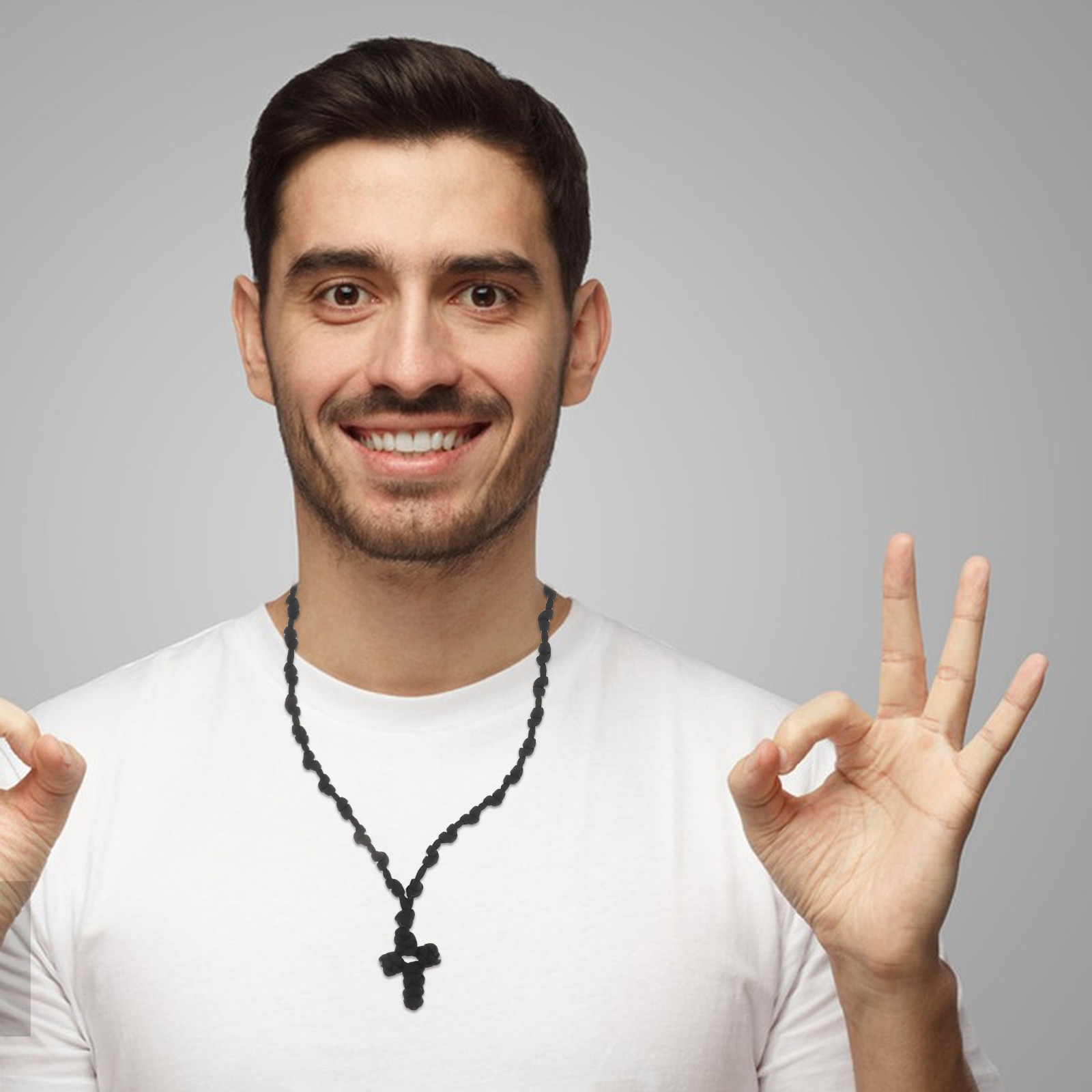 El Dokuması Örgülü Dua Kolyesi - Men Accessories Ethnic incelemesi ve fiyatı