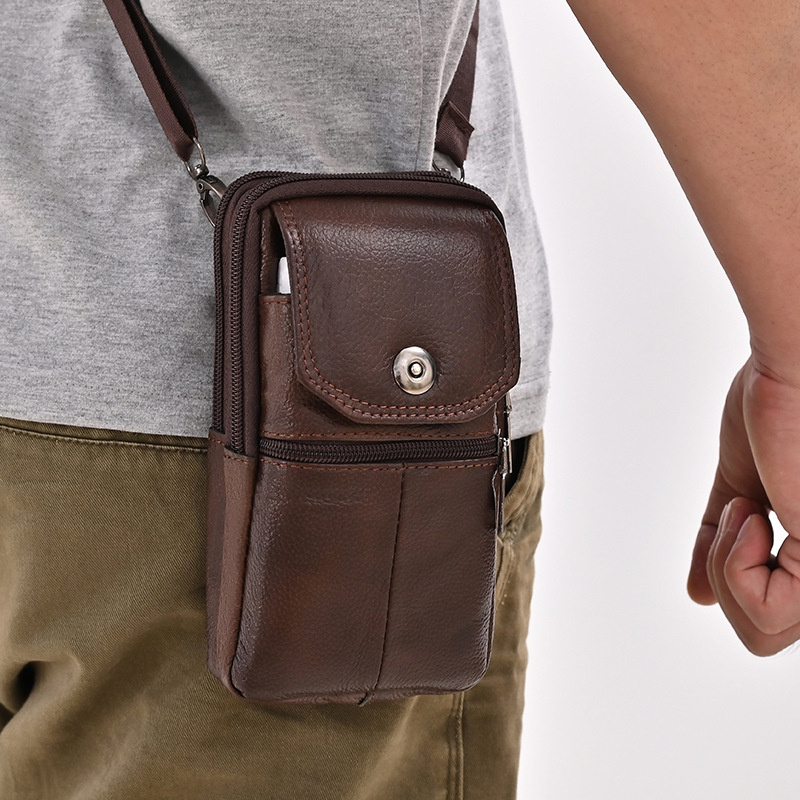 Erkek askılı çanta inek derisi - Men Accessories For Travel incelemesi ve fiyatı