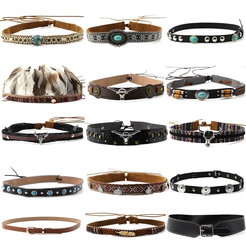Retro Etnik Tarz Kemer, Saç Ba - Men Accessories Ethnic incelemesi ve fiyatı