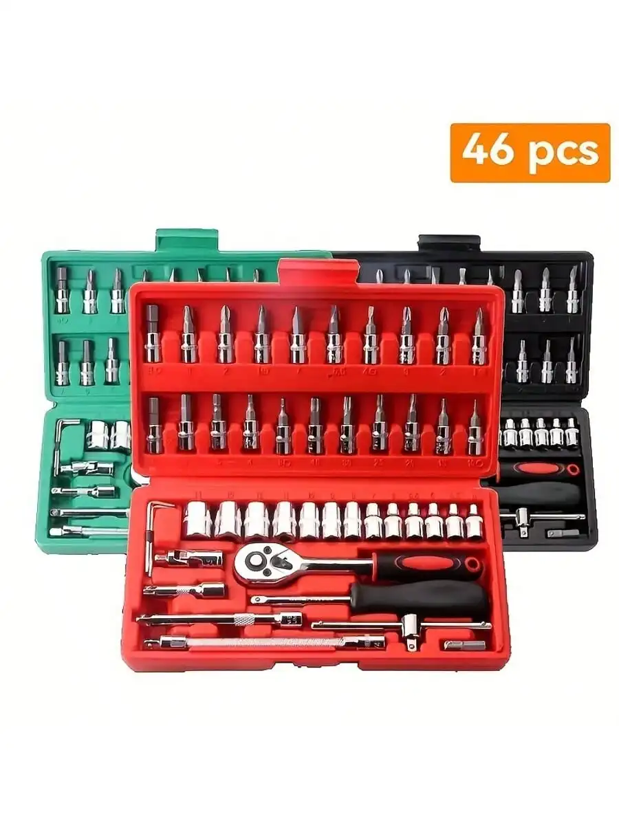46 Parça 1/4 İnç Sürücülü Soke - Men Accessories Box incelemesi ve fiyatı