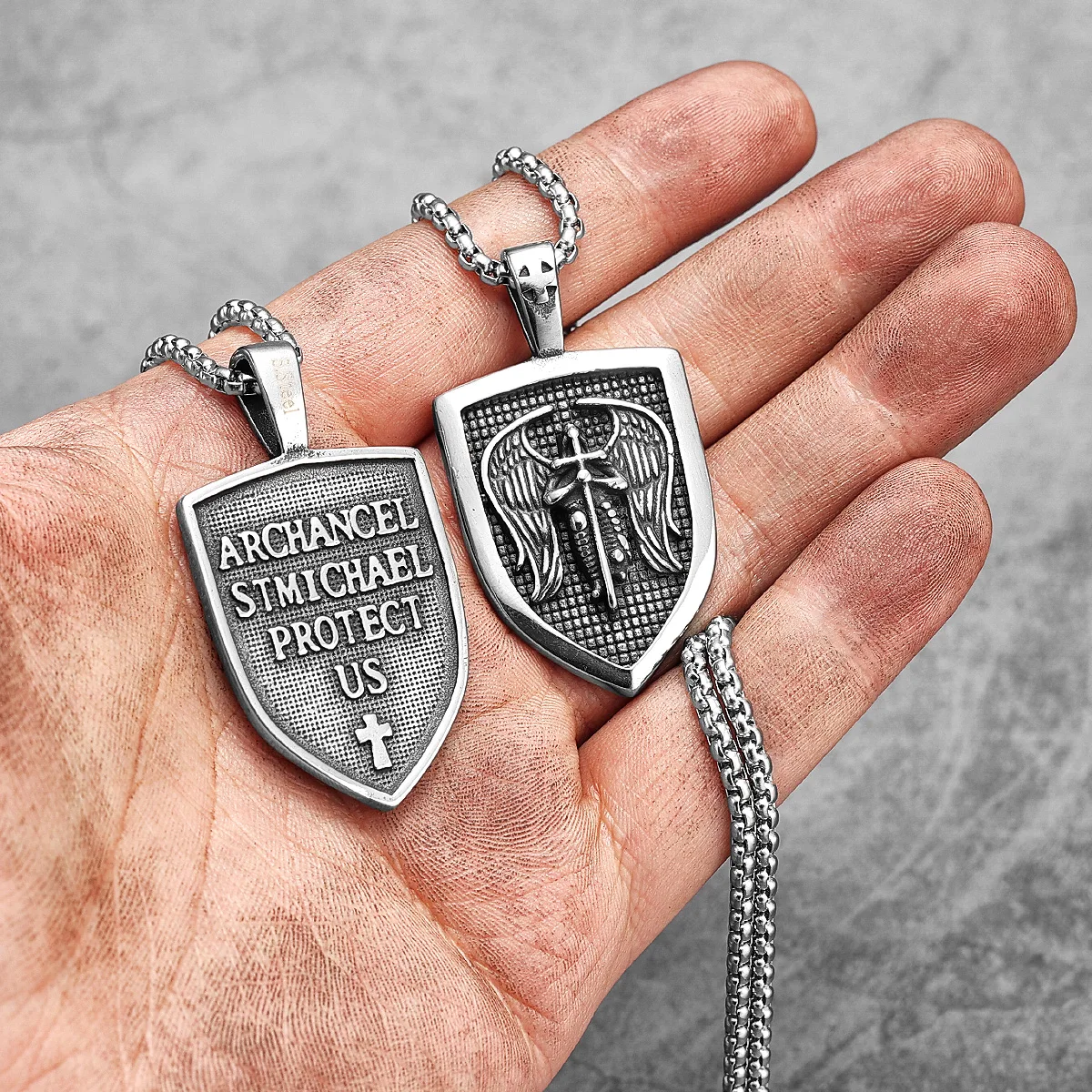 Başmelek Aziz Michael Kolye Pa - Men'S Accessories Best incelemesi ve fiyatı